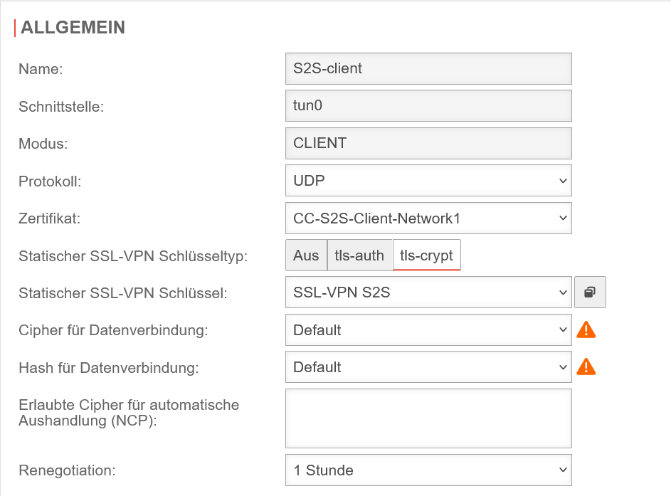 Datei:UTM v12.6.1 SSL-VPN S2S Client Allgemein.png