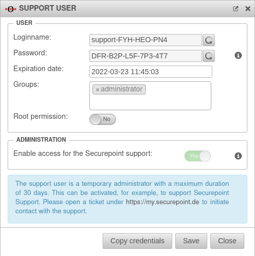 UTM v.12.2.3 Authentifizierung Benutzer Supportbenutzer-en.png
