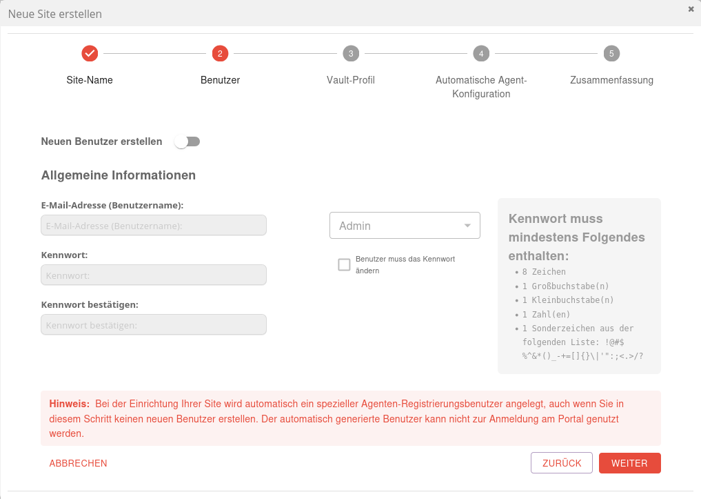 Datei:SUB Sites Wizard Schritt 2.png