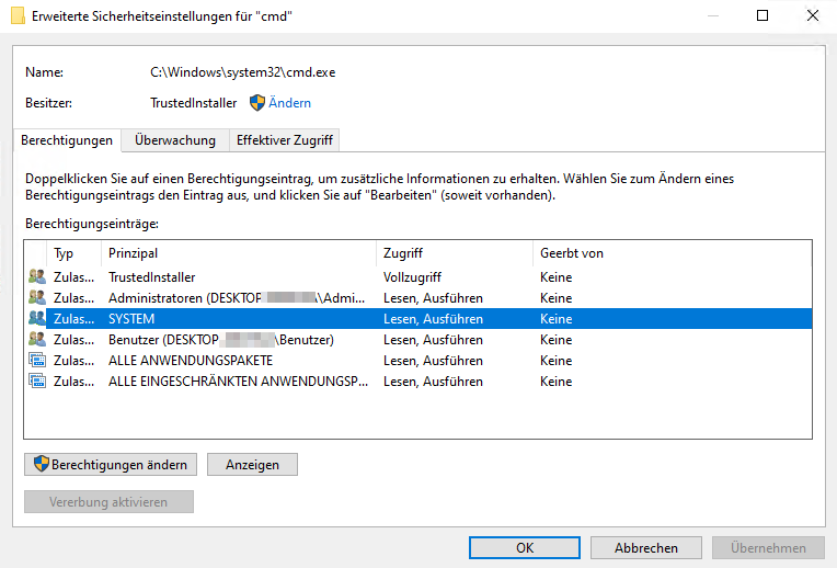 Datei:Cmd Uebersicht Standardrechte.png