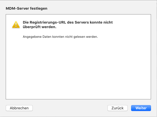 Datei:Apple Configurator MDM-festlegen Fehler.png