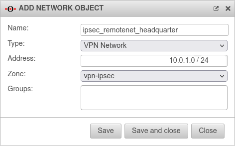 UTM v12.2.3 Netzwerkobjekt Zentrale ipsec remotenet Zentrale-en.png