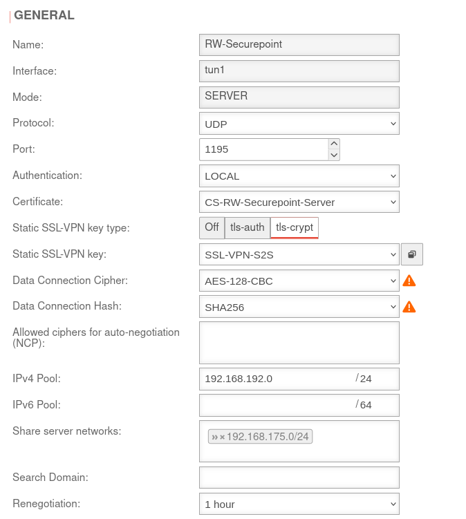 Datei:UTM v12.6.1 SSL-VPN RW Verbindung bearbeiten Allgemein-en.png