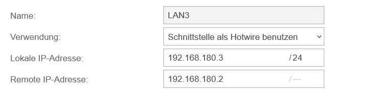 UTM v12.6.1 Cluster Clusterkonfiguration Schnittstelle bearbeiten LAN3 spare.png
