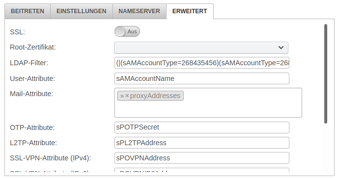 UTM v11.8.8 Authentifizierung AD-LDAP-Authentifizierung Erweitert1.png