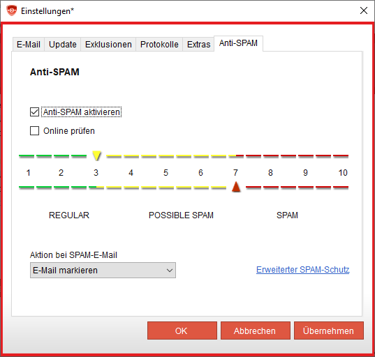 Datei:AVC v3.2.20 Einstellungen Anti-Spam1.PNG