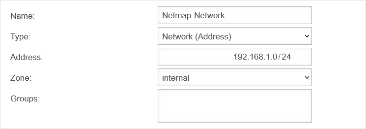 Datei:UTM v12.6 SSL-VPN VPN-Roadwarrior-Netmap Netzwerkobjekt hinzufuegen-en.png