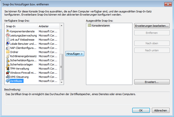Datei:Console snap in dialog 01.png