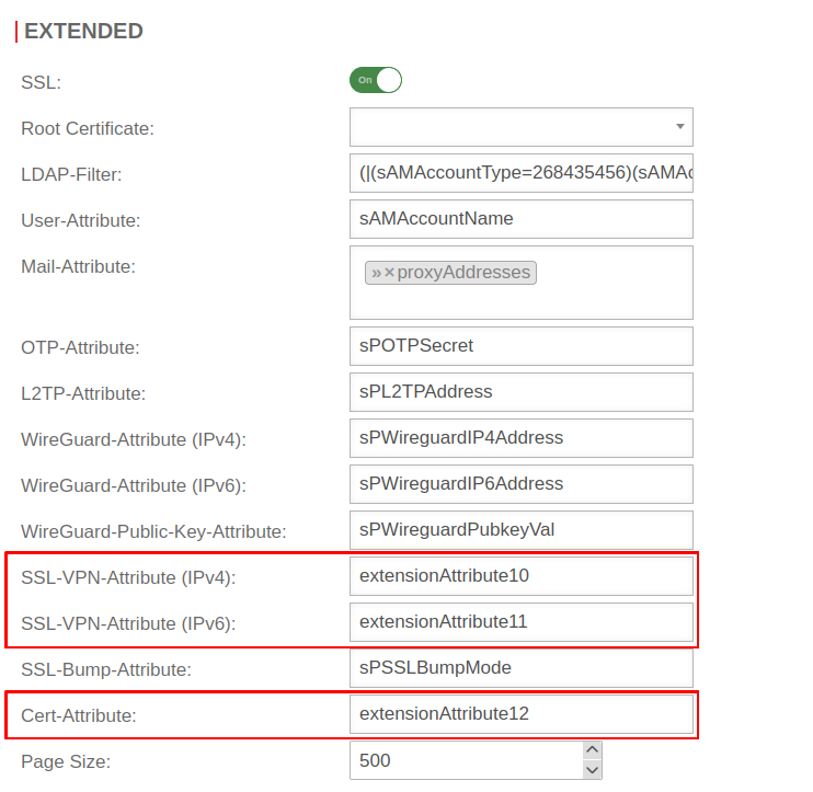 UTM v12.6.0 AD-LDAP Erweitert SSL-VPN-Attribut-en.png