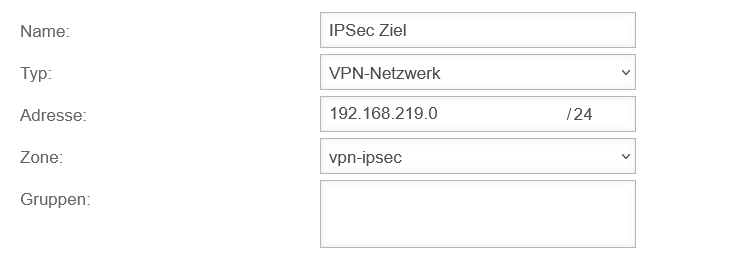 Datei:UTM v12.6 SSL-VPN zu IPSec Netzwerkobjekt IPSec Ziel StandortA.png