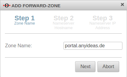 UTM v11.8.7 Anwendungen Nameserver Forwardzone1-en.png