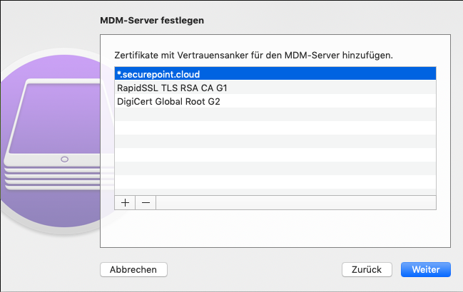 Datei:MSI betreut MAC MDM-Server Zertifikat.png