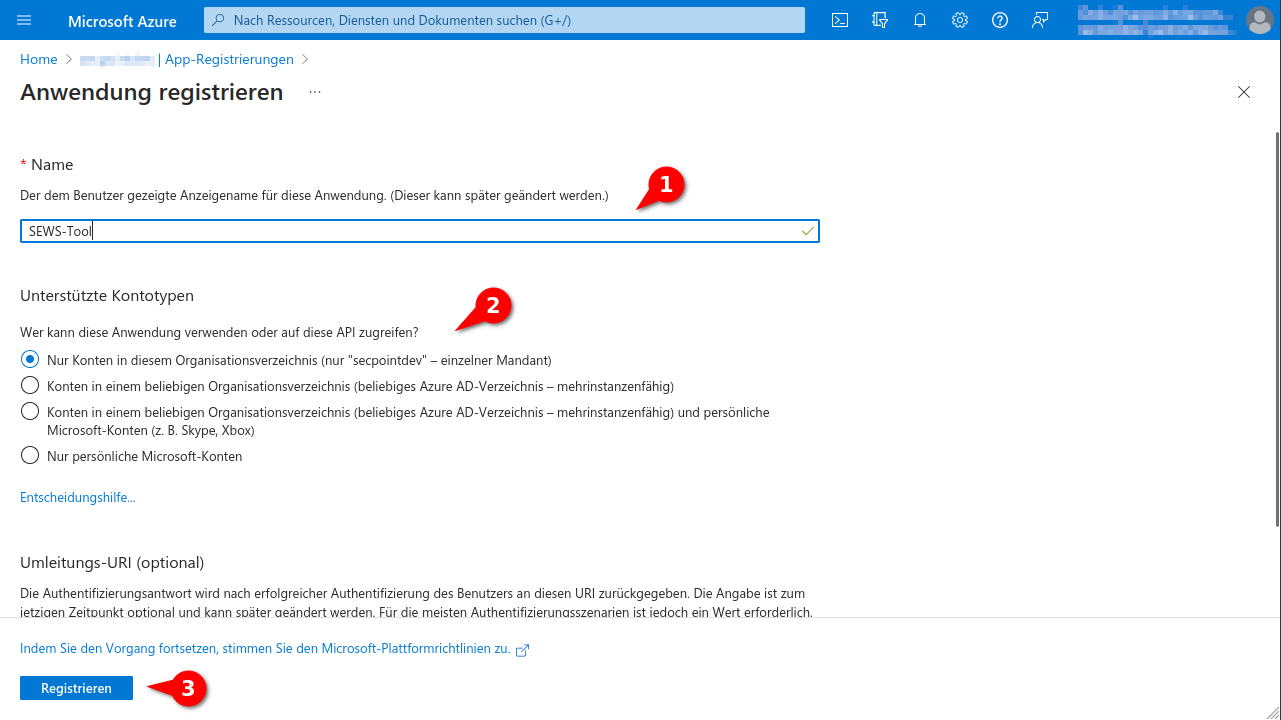 UMA v3.3.1 SEWS Azure-AD App registrieren.png
