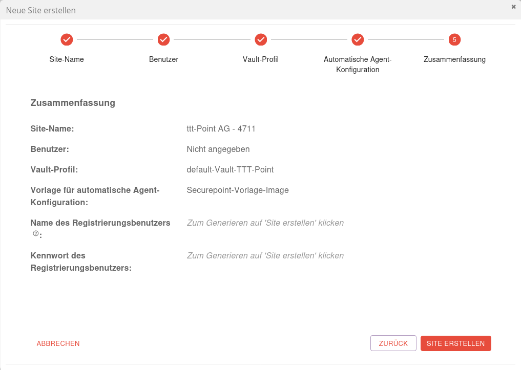 Datei:SUB Sites Wizard Schritt 5 Zusammenfassung.png