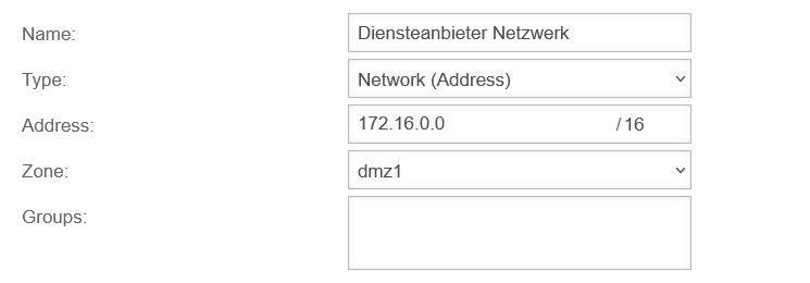 Datei:UTM v12.6 Szenario Drittanbieter-Router Netzwerkobjekt Dienstanbierter-Netzwerk hinzufuegen-en.png