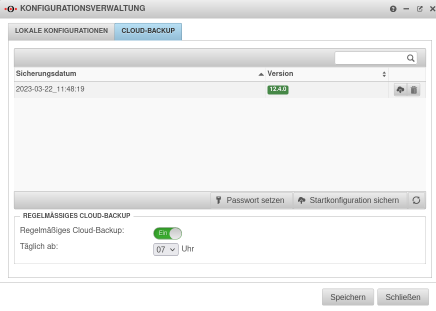 Datei:UTM v12.4 Konfigurationsverwaltung Cloud Backup mit Version.png