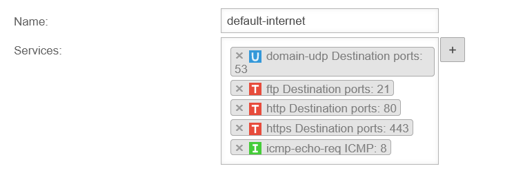 Datei:UTM v12.6 Paketfilter Dienst Dienstgruppe default-internet-en.png