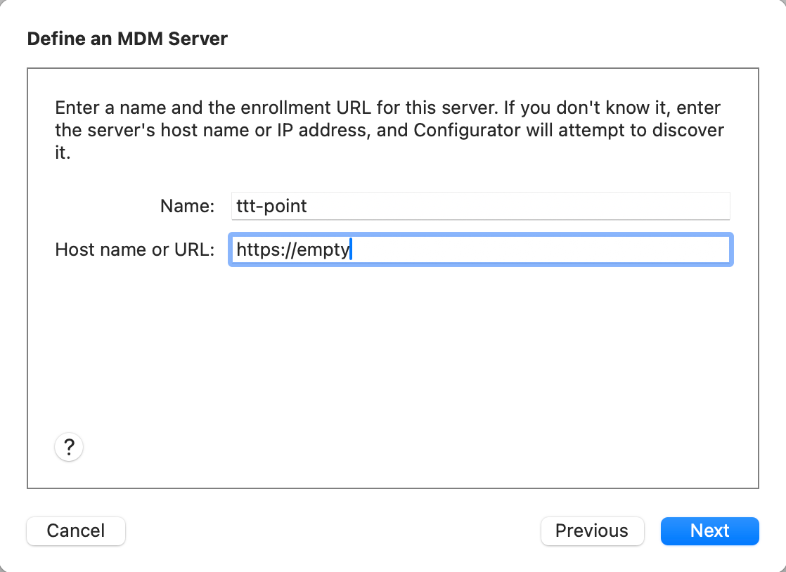 MacOS 14.5 Configurator MDM-festlegen leer-en.png