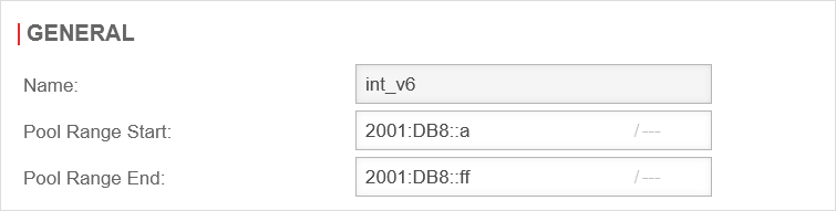 UTM v12.6 DHCP Server IPv6 Pool bearbeiten Allgemein-en.png