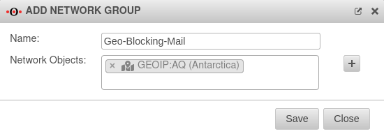 UTM v12.4 Firewall Potfilter Netzwerkobjekte Gruppe hinzufügen Geo-Mail-Blocking-en.png