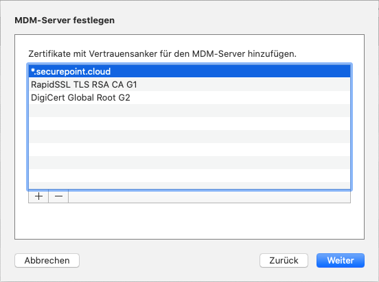 Datei:Apple Configurator MDM-festlegen Zertifikat.png