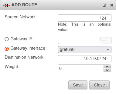 UTM v12.2.3 Netzwerk Netzwerkkonfiguration Routing Route hinzufügen-en.png