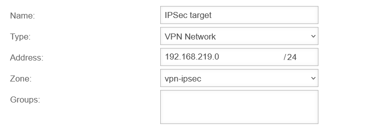 Datei:UTM v12.6 SSL-VPN zu IPSec Netzwerkobjekt IPSec Ziel StandortA-en.png