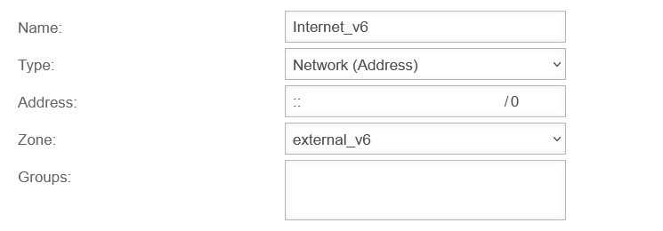 UTM v12.6 IPv6Prefix-Delegation Paketfilterregeln anpassen Netzwerkobjekt erstellen externe Zone-en.png