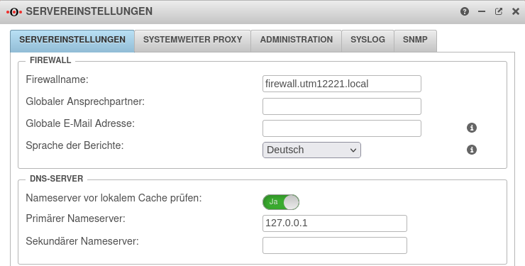 UTM v12.2.4.1 Netzwerk Servereinstellungen Primärer Nameserver.png